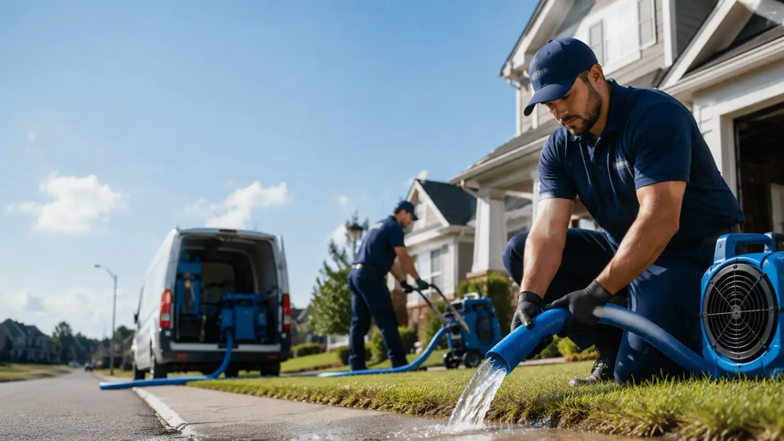 Flood Damage Restoration in Casco, MI